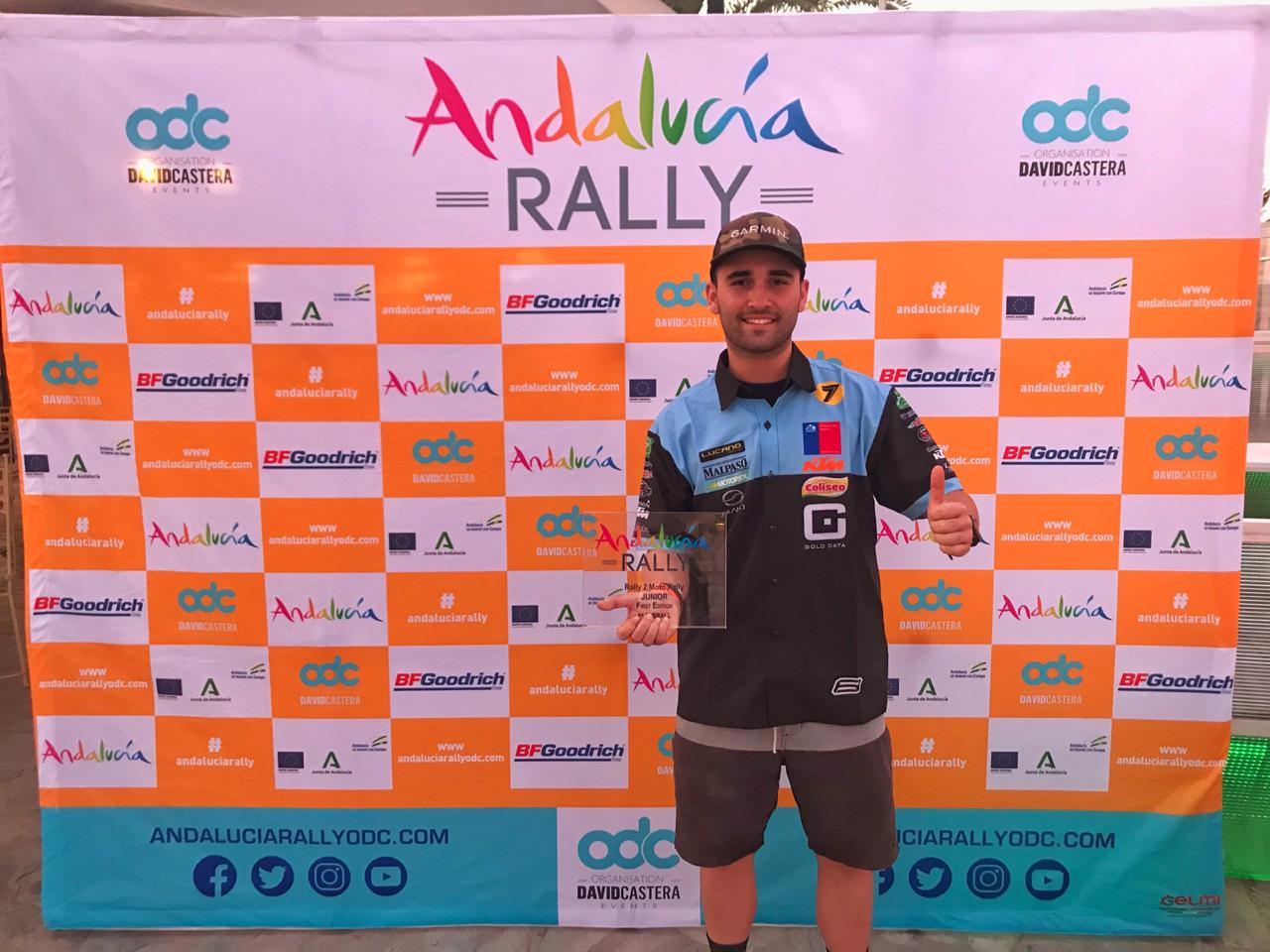 Tomás de Gavardo 1° Junior Rally Andalucía